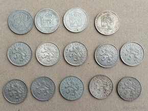 Mix československych minci - konvolut mince - 17