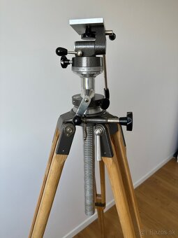 Drevený statív (Meopta/Pentacon) - robustný a stabilný - 17