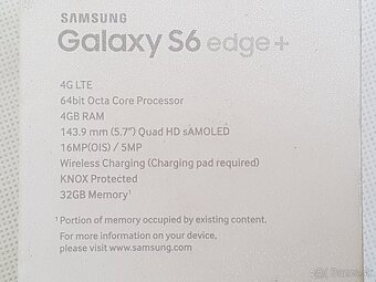 Samsung S6 Edge Plus Gold Top stav - 17