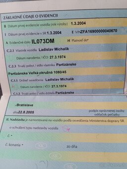 Fiat Panda 1,1 40 kw, Servisná knižka - 17