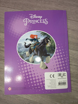 Omáľovanka vymaľovanka Disney princezné nálepky - 17