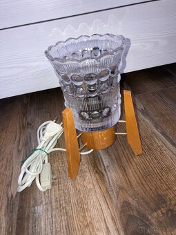 retro lampy - Elektrosvit, Lidokov, AKA, Drevo Humpolec. - 17