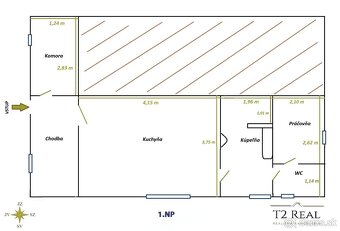 RODINNÝ DOM S POZEMKOM 2230 M2–RASLAVICE,PREŠOV-22 KM - 17