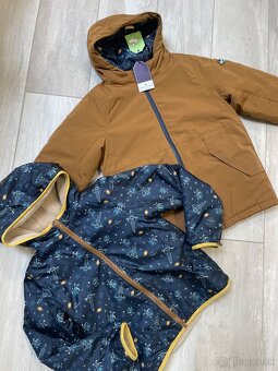 Kvalitné nové zimné oblecmenie pre chlapca 128-140 - 17