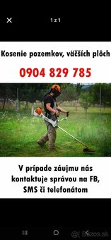 Kosenie ,mulčovanie ,Topoľčany ,Nitra, Nové Zámky,Vráble, - 17