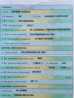Volkswagen golf 6 1,6 Benzin. 168 000 km - 17