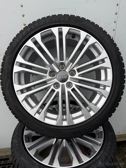 PREDÁM úplne NOVÚ sadu 18" ALU disky AUDI + nové zimné pneu - 17