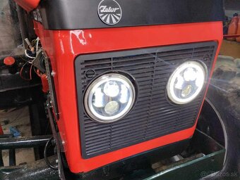 Zetor predné LED svetla 143mm 5,75' (angel eyes) - 17