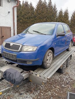Predám diely na škoda Fabia 1.4mpi 50kw kód:AQW 129 000km - 17