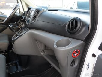 Nissan NV200 1.6 benzín + ťažné  - 17