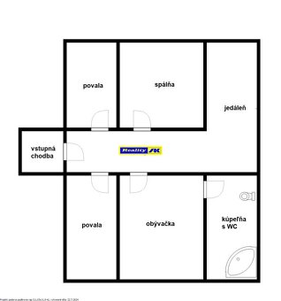 3 izbový byt na predaj - 17