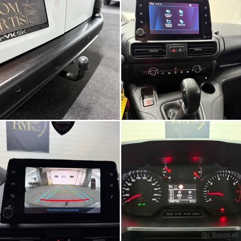 Peugeot Partner 2019 1.6hdi kamera vyhrevy ťažné 1majiteľ - 17