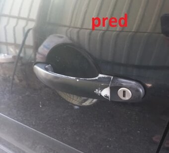 ČIERNE / KARBONOVE / CHROMOVE klučky pre VW GROUP - 17