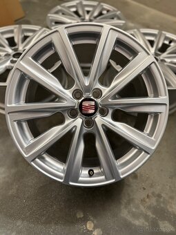 Hliníkové disky 5x100 R17 Audi A1 , Kamiq , Scala, Fabia - 17