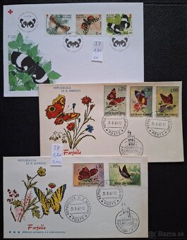 Postove znamky FDC (47poloziek) - 17
