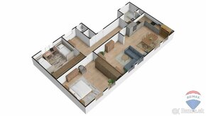 3-izbový byt v centre Piešťan 103 m2 kompletná rekonštrukcia - 17