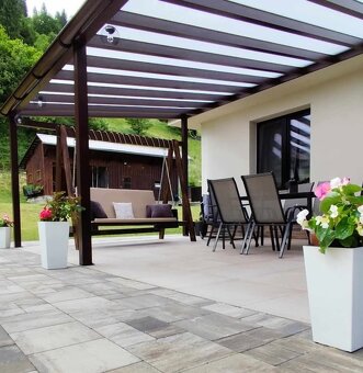Pergola,Prístrešky,Zimné záhrady,Hliníkové pergoly,zasklnie - 17