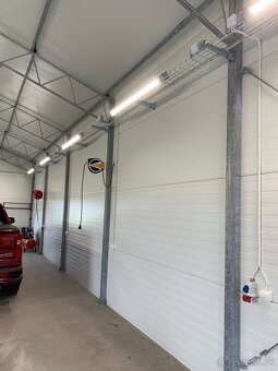 Oceľová konštrukcia haly 8x16x4 m Garáž Kôlňa - 17