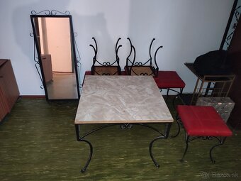 Záhradný nábytok komplet retro štýle ,2 ks ratan kreslá - 17