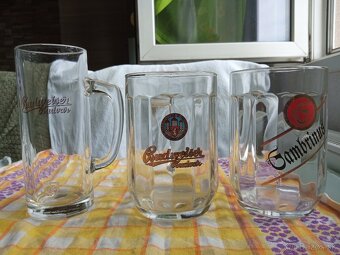 Predám pivné krígle a poháre - 57 ks - 17