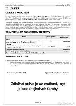 PREDÁM PRIESTRANNÝ 2 IZBOVÝ BYT VO VYHĽADÁVANEJ LOKALITE VO - 17