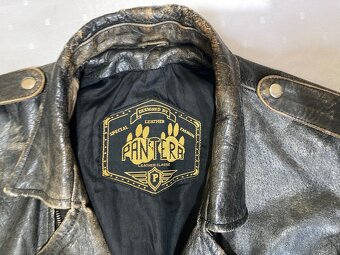 Punk kožená bunda - 17