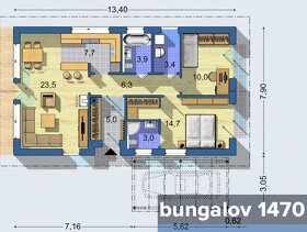 Na predaj 3-izb.bungalov, Suchohrad - 17