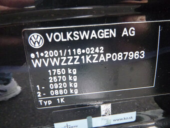 Volkswagen Golf 1,4i 16v 2009/12 - 17