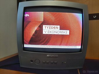 Farebný televízor Hyundai, prenosná parabolická  anténa, Set - 17