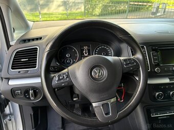 Sharan 2.0 TDI, 4Motion, 2013,7miest,  Webasto - 17