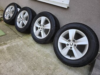 Zimne kolesa Skoda Superb 5x112 r16 215/60 r16 - 17