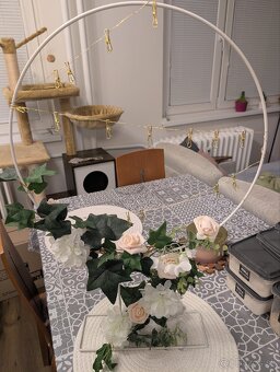 Svadobná výzdoba "Greenery" - 17