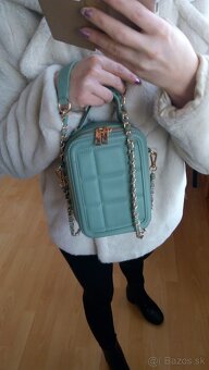 Crossbody kabelka mentolová - 17