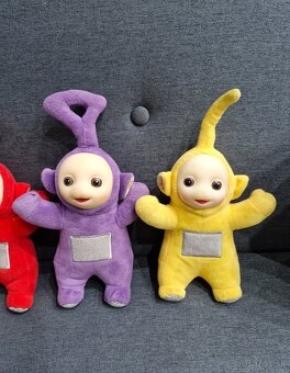 PAT a MAT a Teletubbies plysove postavicky - 17