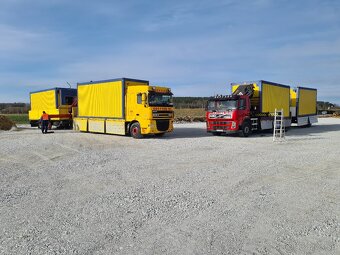 Doprava, náves plato s hr, súprava s hr, valník s hr - 17