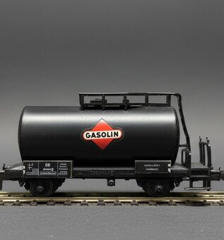 železnica H0 - už rarita - vagóny Fleischman, staré, kovové - 17