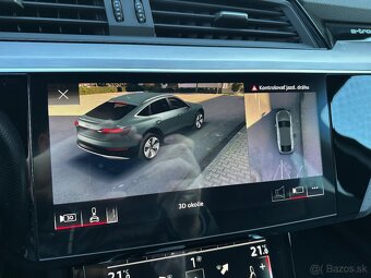 Audi E-tron 50 Sportback S-Line 360° Kamery Matrix Kessy - 17