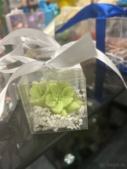 Sviečky a sviečkove kytice, darčekové balenia - 17