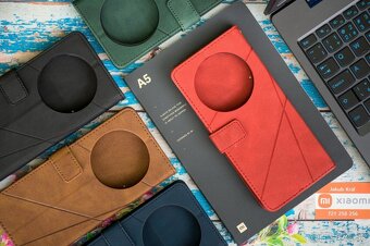 Dvojfarebné zatváracie puzdro pre Xiaomi, Redmi, Poco - 17