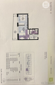 Na predaj 2 izbový byt v novostavbe, SLNEČNICE Fialová ulica - 17