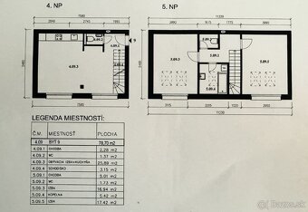 Na predaj novostavba 3i bytu v obci Zohor. - 17