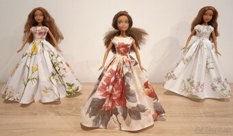 Barbie-dlhe šaty pre Barbie - 17
