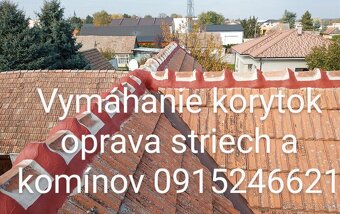 Vymazávanie korýtok oprava komínov 0915246621 - 17