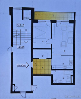 Pekný 2-izb. byt so šatníkom a vlastným kúrením. Nízke nákla - 17