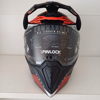 Enduro moto přilba Airoh COMMANDER - 17