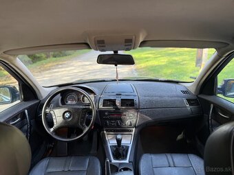 BMW X3 3.0d ťažné , Manuál 6q kožený interiér stk 2027 - 17