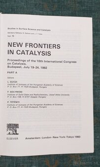 New Frontiers in Catalysis - 3 knihy na predaj - 17