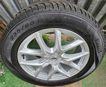Atraktívna, orig. zimná sada VOLVO - 5x108 r17 + 235/60 r18 - 17