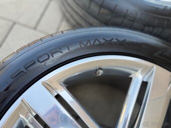 Chrómové Alu disky Volkswagen penu 275/45R20 Dunlop - 17