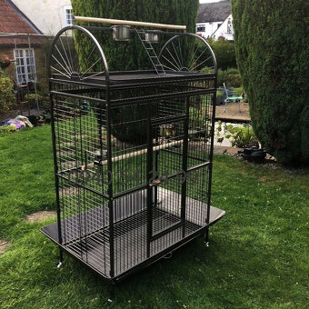 Veľká klietka pre vtáky - voliéra pre zvieratá - 17